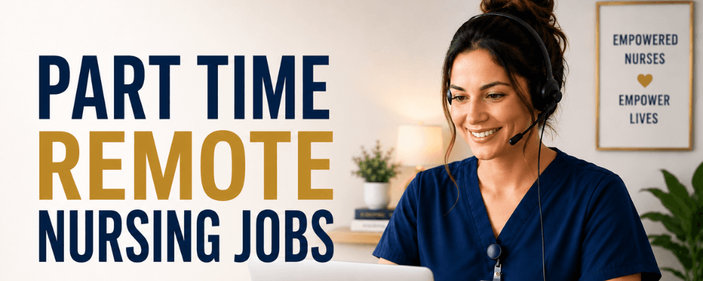 Part Time Remote Nursing Jobs: Flexible RN Careers by State